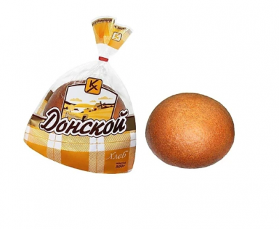 Хлеб Донской 500гр уп г.Клин