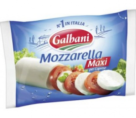 АКЦИЯ!!! БЗМЖ Сыр Моцарелла Макси 45% Гальбани 250г
