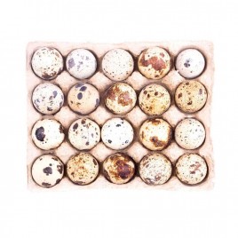 Яйцо Перепелиное 20шт картон. Тульский