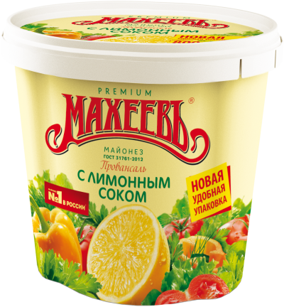 Майонез Махеевъ с лимоным соком 820мл ведро