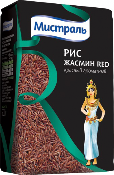 Мистраль Рис длин. Жасмин красный 500гр.