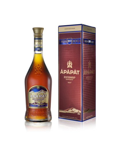 Коньяк Арарат  Ахтамар 10лет 40% 0,7л.п/уп