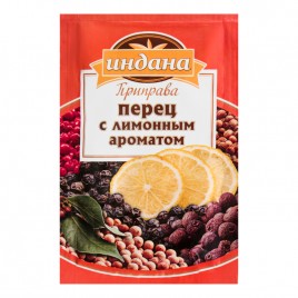 Приправа Лимонный перец Индана 15гр