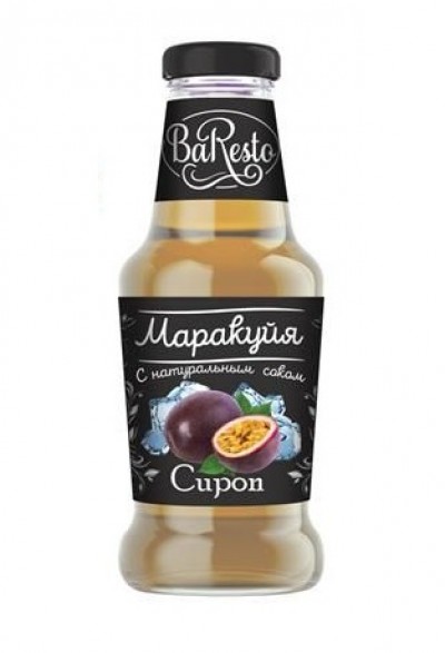 Сироп Маракуйя 250мл Baresto стекло