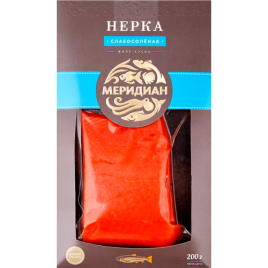 Нерка с/с в/у филе-кусок 200гр Меридиан