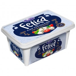 Сыр греческий рассольный Фетика 40% 490г Экомилк