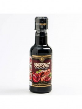 Соус крем бальзамический со вкусом гранат 220 мл Мирный