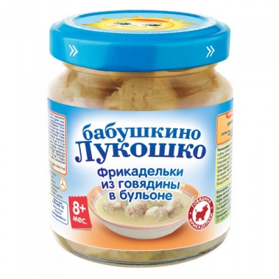 Бабушкино Лукошко Фрикадельки из говядины с 8мес. 100г