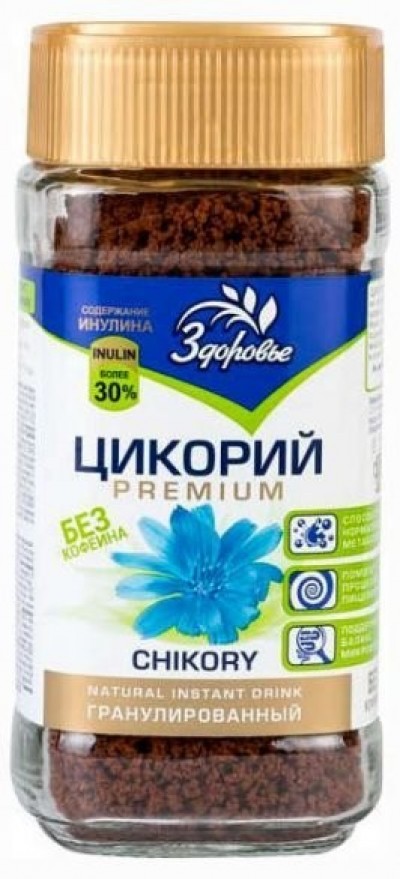Цикорий натуральный "Здоровье" ст/б 90гр.