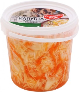 Капуста квашеная 900гр Домашний вкус