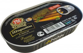 Шпроты в масле Рыбное меню 175гр