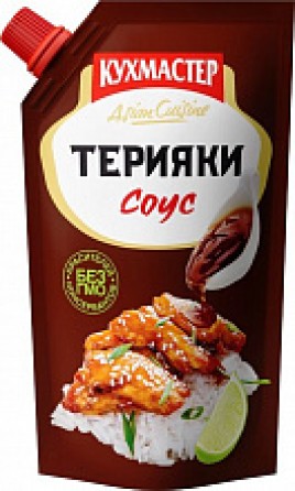 Соус Терияки 230гр Кухмастер дой пак