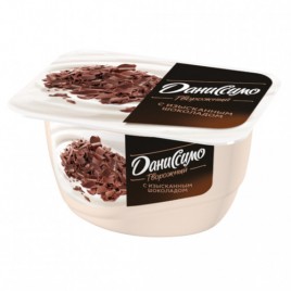 БЗМЖ Даниссимо Браво шоколад (с шоколадкой крошкой) 130гр.
