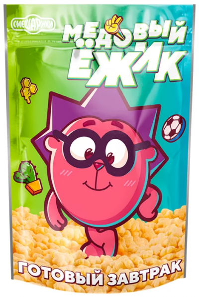 Завтрак готовый Медовый Ежик 400гр Смешарики