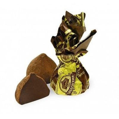 Конфеты Трюфель Бабаевский горький 1кг