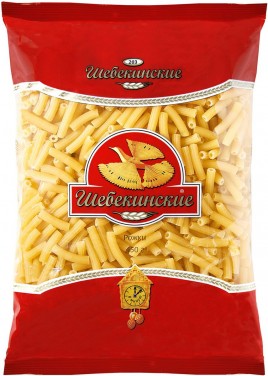 Шебекинские Макаронные изделия Рожки №203 450г