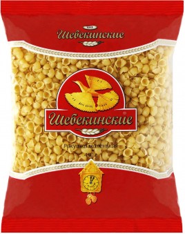 Шебекинские Макаронные изделия Ракушка маленькая №193 450г