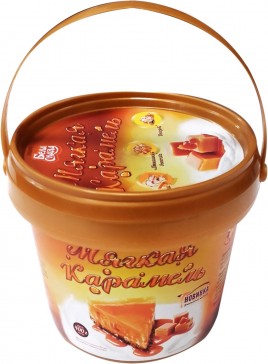 Мягкая карамель 5% 400гр Мологорск пл/ведро