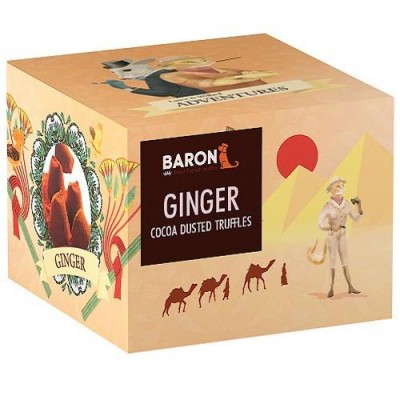 Французские Трюфели со вкусом имбиря 100гр Барон