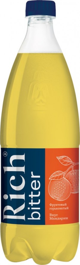 Напиток Рич Биттер со вкусом мандарина 1л пэт