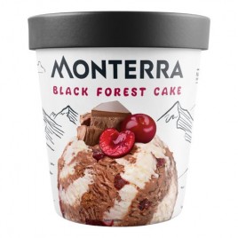 Мороженое Монтерра шоколад/вишня 480мл стакан