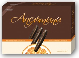 Мармелад Апельсиновые палочки в/ш 160г.