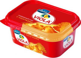 БЗМЖ Сыр плавленый Виола с лисичками  (ван) 400г