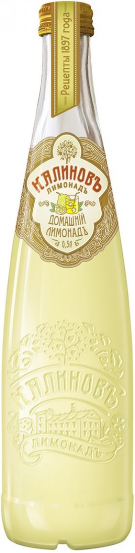 Калинов Лимонад Домашний стекло 0.5л.
