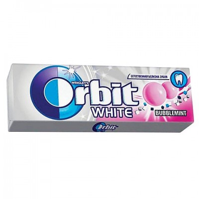 Жевательная резинка Орбит White Bubblemint 13.6г
