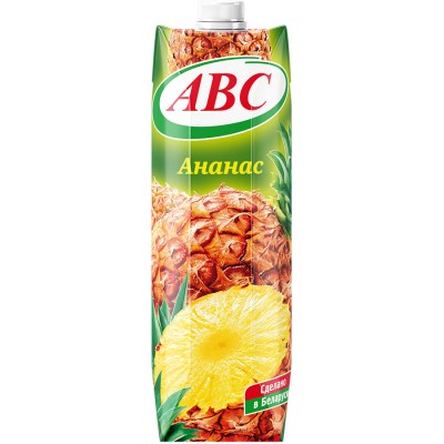Нектар Ананас АВС 1л тетра-пак