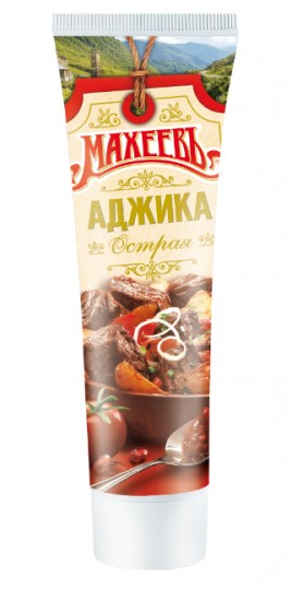 Аджика Махеевъ острая туба 100г.