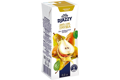 Сок DJAZZY груша 0,2л