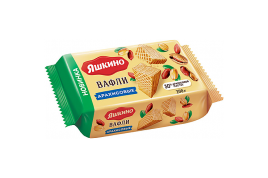 Вафли Яшкино арахисовые 200г