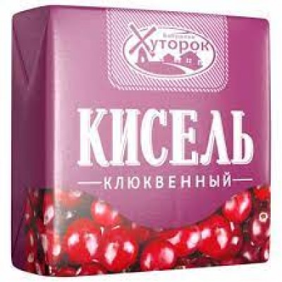 Кисель клюквенный брикет 180гр Бабушкин хуторок