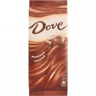 Шоколад молочный Dove 90г