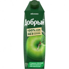 Сок Добрый яблоко 1л