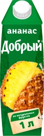Нектар ананасовый Добрый  1л