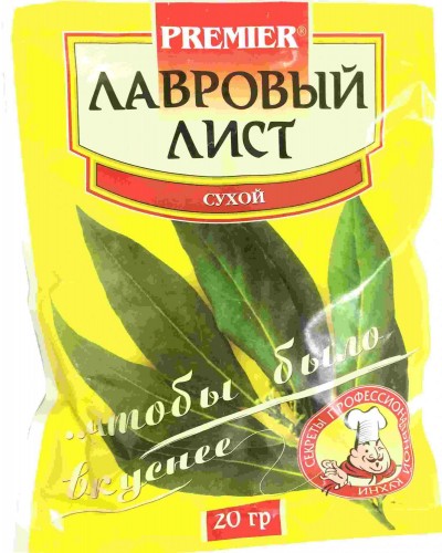 Премьер Лавровый лист 20г.