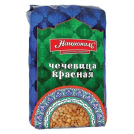 Националь Чечевица красная 450гр.