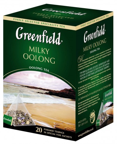 Чай Гринфилд черный Милки Оолонг 20 пир.