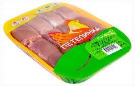 Филе бедра без кожи на подл. 1 кг Петелинка