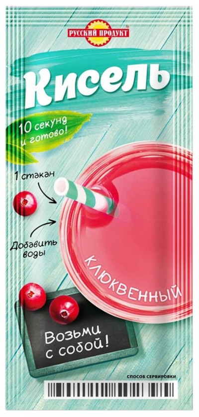 Кисель момент Русский продукт клюква 25г.