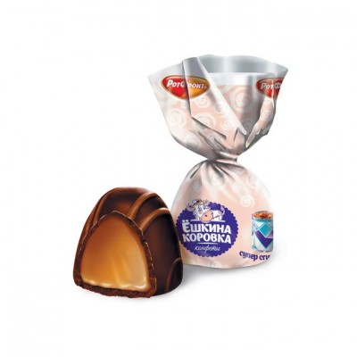 Конфеты Ешкина коровка супер сгущенка 1кг Рот-Фронт