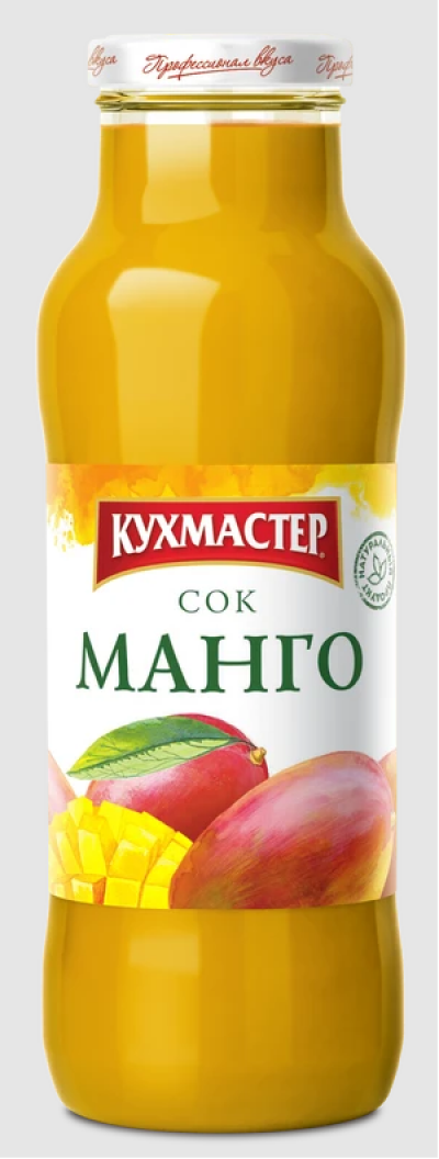 Сок Кухмастер манго ст/б 0,68л