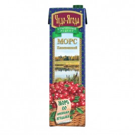 Морс Чудо Ягода клюква 0,97л