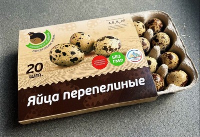 Яйца перепелиные 20шт. Низовское подворье