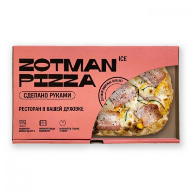 Пицца Чиз Карбонара 310гр Zotman Pizza