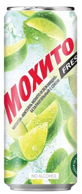 Напиток Мохито освежающий Айс Фреш б/а ж/б 0,33л