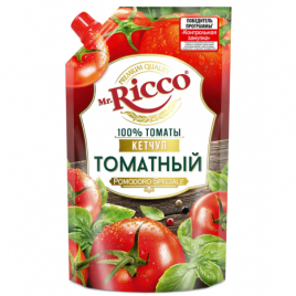 Кетчуп Mr.Ricco Томатный 300г. дой-пак