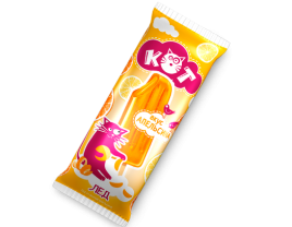 Фруктовый лед Кот апельсина 70гр